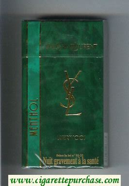 ysl menthol cigarettes price|YSL Cigarettes.